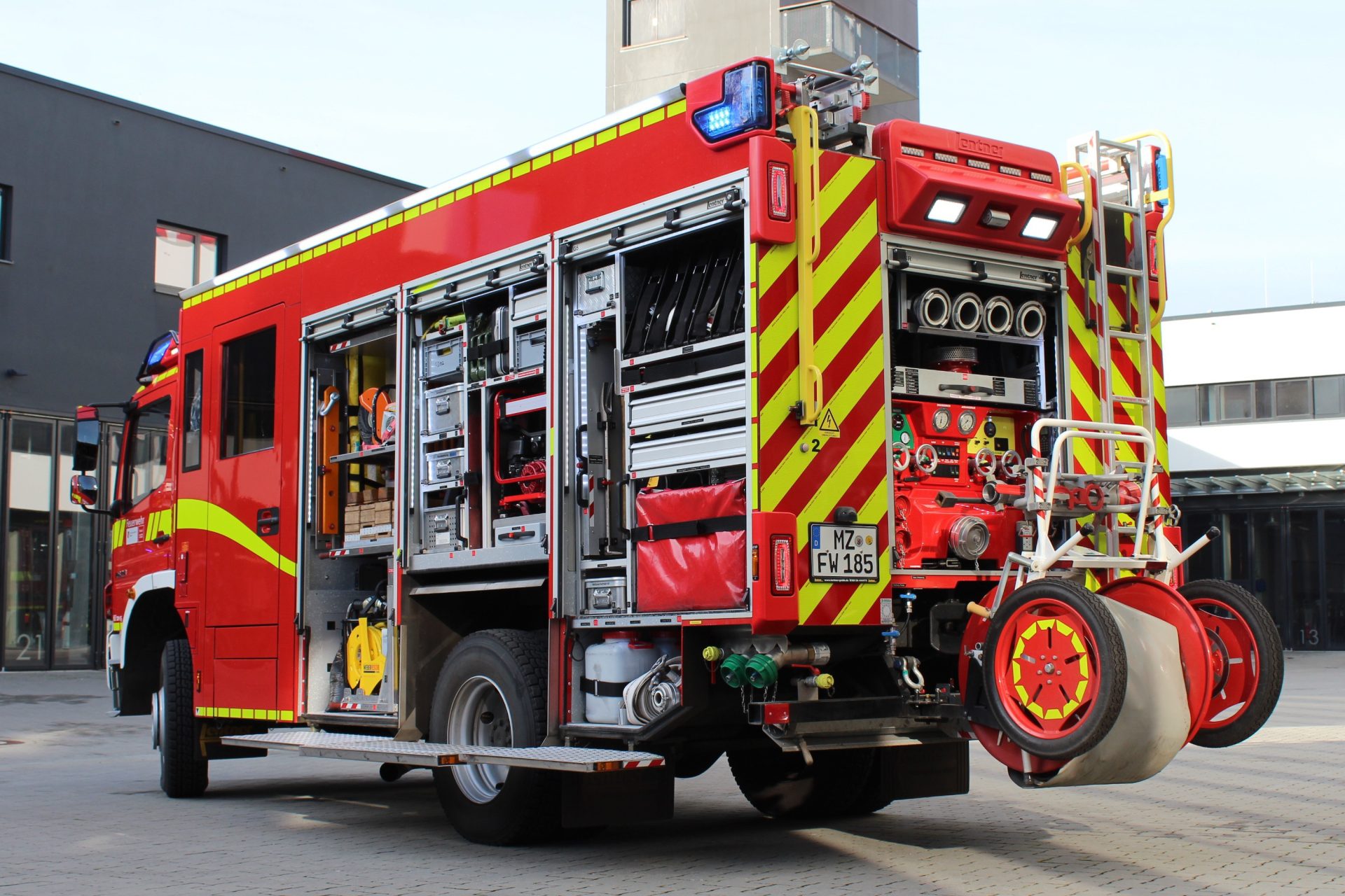 Besuch bei der Feuerwehr