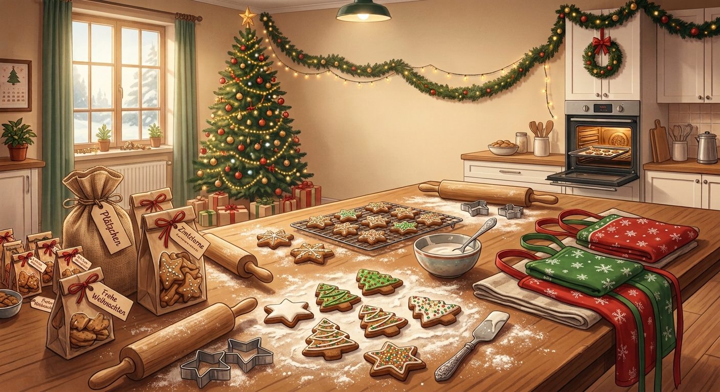 Wir backen gemeinsam Weihnachts-Plätzchen!